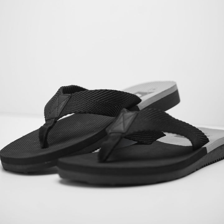 Men Black Slippers B-G 01 - Sieyah - Sieyah - sieyah - Slipper