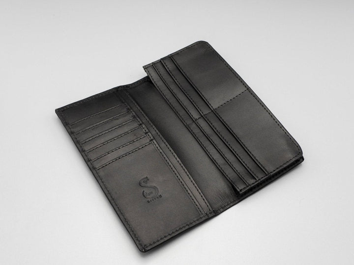 Black Long Wallet - Sieyah - Sieyah - sieyah - wallet